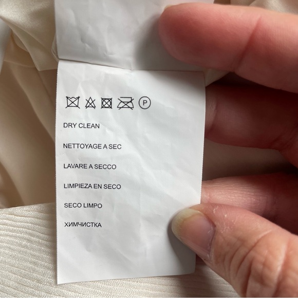 Club Monaco Ivory Lenera Cold Shoulder 70s Inspired Wide Leg Jumpsuit - Picture 15 of 16